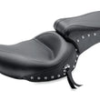 Load image into Gallery viewer, Mustang 06-17 Harley Dyna Standard Touring 1PC Seat w/Studs - Black
