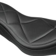 Load image into Gallery viewer, Mustang 06-17 Harley Dyna Super Tripper 1PC Seat Carbon - Black - Main Product View