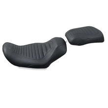 Load image into Gallery viewer, Mustang 06-17 Harley Dyna Tripper Solo Seat - Black - Side View