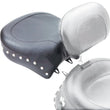 Load image into Gallery viewer, Mustang 06-17 Harley Dyna Wide Touring Recessed Passenger Seat w/Studs - Black - Side View