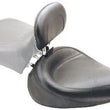 Load image into Gallery viewer, Mustang 06-17 Harley Dyna Wide Touring Solo Seat w/ Driver Backrest - Black - Side View