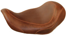 Load image into Gallery viewer, Mustang 06-17 Harley Dyna Wide Tripper Solo Seat - Distressed Brown - Side View