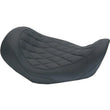 Load image into Gallery viewer, Mustang 06-17 Harley Dyna Wide Tripper Solo Seat Diamond Stitch- Black - Side View