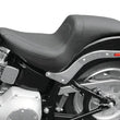 Load image into Gallery viewer, Mustang 06-17 Harley Softail Wide Tire (200mm) Fastback 1PC Seat - Black - Main Product View