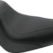 Load image into Gallery viewer, Mustang 06-17 Harley Softail Wide Tire (200mm) Solo Seat - Black - Side View