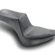 Load image into Gallery viewer, Mustang 06-17 Harley Softail Wide Tire (200mm) Squareback 1PC Seat - Black - Main Product View