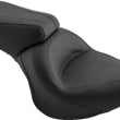Load image into Gallery viewer, Mustang 06-17 Harley Softail Wide Tire (200mm) Standard Touring 1PC Seat - Black - Side View
