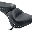 Load image into Gallery viewer, Mustang 06-17 Harley Softail Wide Tire (200mm) Standard Touring 1PC Seat w/Studs - Black