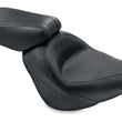 Load image into Gallery viewer, Mustang 06-17 Harley Softail Wide Tire (200mm) Standard Touring Passenger Seat - Black - Side View
