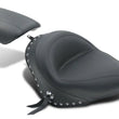 Load image into Gallery viewer, Mustang 06-17 Harley Softail Wide Tire (200mm) Standard Touring Solo Seat w/Studs - Black