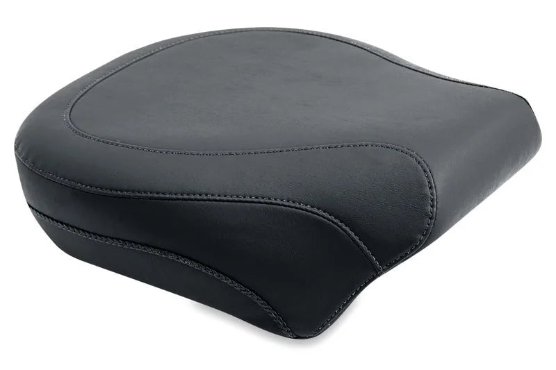 Mustang 06-17 Harley Softail Wide Tire (200mm) Standard Touring, Wide Touring Passenger Seat - Black - Side View