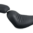 Load image into Gallery viewer, Mustang 06-17 Harley Softail Wide Tire (200mm) Tripper Solo Seat - Black - Side View