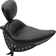 Load image into Gallery viewer, Mustang 06-17 Harley Softail Wide Tire (200mm) Tripper Solo Seat Diamond Stitch - Distressed Brown - Main Product View