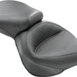 Load image into Gallery viewer, Mustang 06-17 Harley Softail Wide Tire (200mm) Wide Touring 1PC Seat - Black - Side View