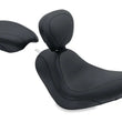 Load image into Gallery viewer, Mustang 06-17 Harley Softail Wide Tire (200mm) Wide Tripper Passenger Seat - Black - Main Product View