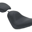 Load image into Gallery viewer, Mustang 06-17 Harley Softail Wide Tire (200mm) Wide Tripper Solo Seat - Black - Side View