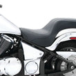 Load image into Gallery viewer, Mustang 06-21 Kawasaki Vulcan 900 Classic &amp; Custom DayTripper 1PC Seat - Black - Main Product View