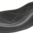 Load image into Gallery viewer, Mustang 06-21 Kawasaki Vulcan 900 Classic, Custom Standard Touring 1PC Seat w/Studs - Black - Side View