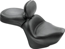 Load image into Gallery viewer, Mustang 06-21 Kawasaki Vulcan 900 Classic, Custom Touring 1PC Seat w/Driver Backrest - Black - Main Product View