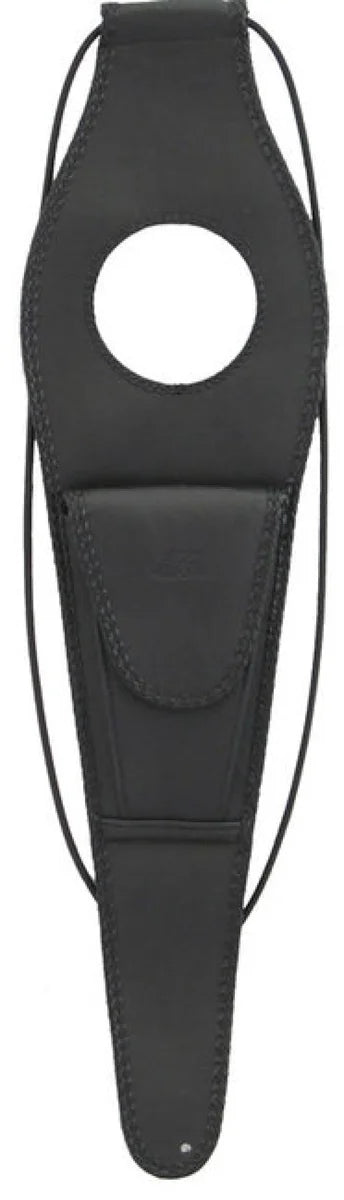 Mustang 07-17 Yamaha 1300 V-Star Cruiser Tank Bib - Black - Side View
