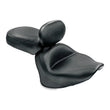 Load image into Gallery viewer, Mustang 07-17 Yamaha V-Star 1300, 1300 Tourer Wide Touring 2PC Seat w/Driver Backrest - Black - Side View