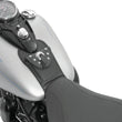 Load image into Gallery viewer, Mustang 08-13 Harley FLSTB Softail Tank Bib w/Studs - Black - Main Product View