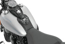 Load image into Gallery viewer, Mustang 08-13 Harley FLSTB Softail Tank Bib w/Studs - Black - Main Product View