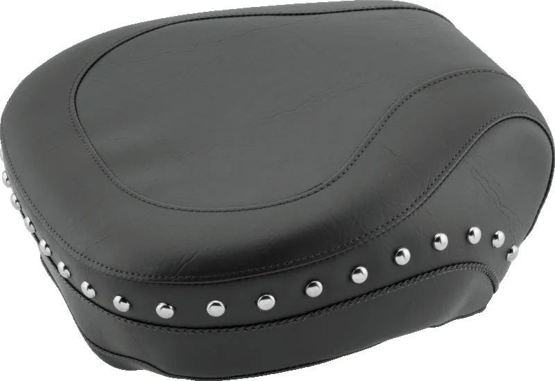 Mustang 08-13 Harley FLSTB,09-15 FLSTBC Softail Tank Bib - Black - Main Product View