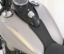 Load image into Gallery viewer, Mustang 08-13 Harley FLSTB,09-15 FLSTBC Softail Tank Bib - Black - Side View