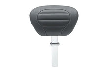 Load image into Gallery viewer, Mustang 08-21 HD Electra Glide,Rd Glide,Rd King,Str Glide Driver Backrest - Black w/ Grey Stitching - Side View
