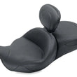 Load image into Gallery viewer, Mustang 08-21 Harley Electra Glide, Rd Glide, Rd King ,Str Glide Super Touring 1PC Seat - Black - Main Product View