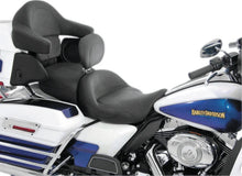 Load image into Gallery viewer, Mustang 08-21 Harley Electra Glide, Rd Glide, Rd King ,Str Glide Super Touring 1PC Seat - Black - Side View
