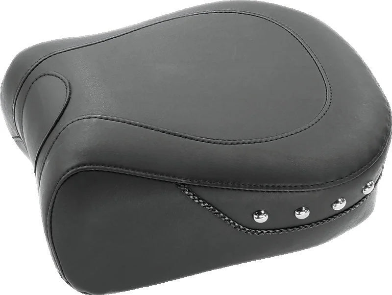 Mustang 08-21 Harley Electra Glide, Rd Glide, Rd King, Str Glide 1PC Seat w/Diamond Stitch - Black - Main Product View