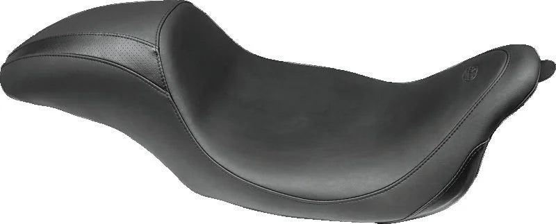 Mustang 08-21 Harley Electra Glide, Rd Glide, Rd King, Str Glide Hightail Fastback 1PC Seat - Black - Main Product View