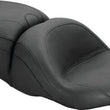 Load image into Gallery viewer, Mustang 08-21 Harley Electra Glide, Rd Glide, Rd King, Str Glide Lowdown Touring 1PC Seat - Black - Main Product View