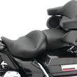 Load image into Gallery viewer, Mustang 08-21 Harley Electra Glide, Rd Glide, Rd King, Str Glide Super Touring 1PC Seat - Black - Side View