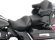 Load image into Gallery viewer, Mustang 08-21 Harley Electra Glide, Rd Glide, Rd King, Str Glide Super Touring 1PC Seat - Black - Side View
