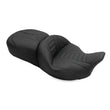Load image into Gallery viewer, Mustang 08-21 Harley Electra Glide, Rd Glide, Rd King, Str Glide Touring 1PC Seat Deluxe - Black - Side View