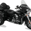 Load image into Gallery viewer, Mustang 08-21 Harley Electra Glide, Rd Glide, Rd King, Str Glide Touring 1PC Seat Deluxe - Black - Back View