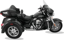 Load image into Gallery viewer, Mustang 08-21 Harley Electra Glide, Rd Glide, Rd King, Str Glide Touring 1PC Seat Deluxe - Black - Installation View