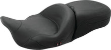 Load image into Gallery viewer, Mustang 08-21 Harley Electra Glide, Rd Glide, Rd King, Str Glide Touring Deluxe 1PC Seat - Black - Main Product View