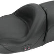 Load image into Gallery viewer, Mustang 08-21 Harley Electra Glide, Rd Glide, Rd King, Str Glide Touring Heated 1PC Seat - Black - Main Product View