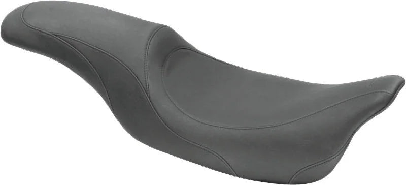 Mustang 08-21 Harley Electra Glide, Rd Glide,Rd King, Str Glide Tripper Fastback 1PC Seat - Black - Main Product View