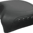 Load image into Gallery viewer, Mustang 08-21 Harley Electra Glide Standard Super Touring Recessed Passenger Seat - Black - Side View