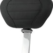 Load image into Gallery viewer, Mustang 08-21 Harley Electra Glide Std, Rd Glide ,Rd King, Str Glide Driver Backrest Deluxe - Black - Side View