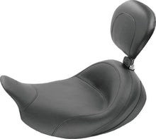 Load image into Gallery viewer, Mustang 08-21 Harley Electra Glide Std, Rd Glide ,Rd King, Str Glide Std Touring Solo Seat - Black - Side View