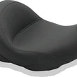 Load image into Gallery viewer, Mustang 08-21 Harley Electra Glide Std, Rd Glide, Rd King, Str Glide Lowdown Solo Seat - Black - Main Product View