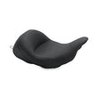 Load image into Gallery viewer, Mustang 08-21 Harley Electra Glide Std, Rd Glide, Rd King, Str Glide Lowdown Solo Seat - Black - Side View
