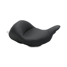 Load image into Gallery viewer, Mustang 08-21 Harley Electra Glide Std, Rd Glide, Rd King, Str Glide Lowdown Solo Seat - Black - Side View