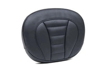 Load image into Gallery viewer, Mustang 08-21 Harley Electra Glide Std, Rd Glide, Rd King, Str Glide Sissy Bar Pad Deluxe - Black - Side View